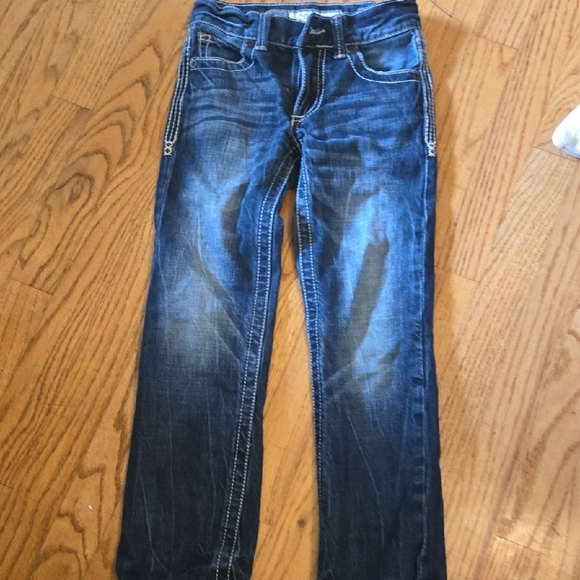BKE Kids Dark Blue Bootcut Jeans - Picture 3 of 3